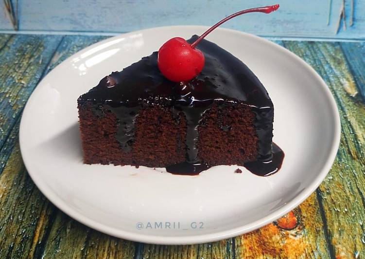 Brownies coklat kukus putih telur