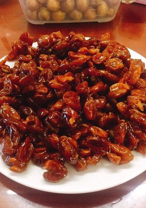 Hình của món Mứt hồng bì.