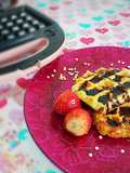 Gofres de Lieja veganos