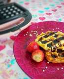 Gofres de Lieja veganos