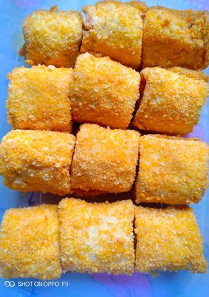 Foto resep Roti gulung sosis keju. Mpasi 1 year
