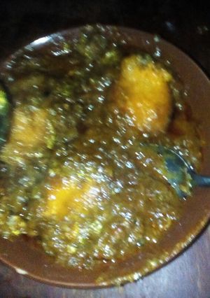 A picture of Mango porridge.
