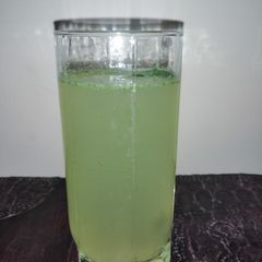 A picture of Minty mocktail (Virgin mojito).