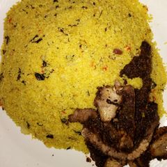 A picture of Dambun shinkafa.