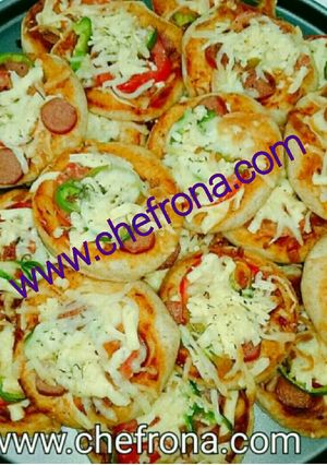 صورة لوصفة مينى بيتزا 🍕