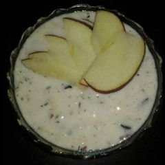 A picture of Fresh Coconut and apple kheer.