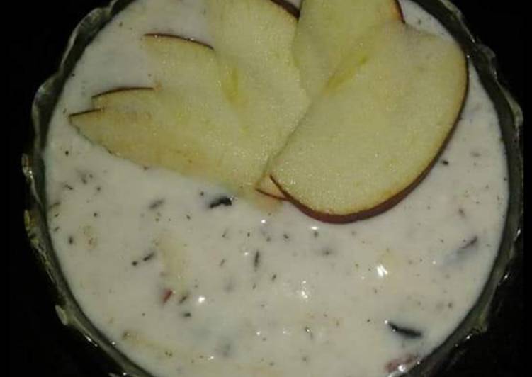 Simple Way to Make Speedy Fresh Coconut and apple kheer