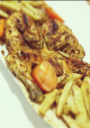 صورة لوصفة دجاج مشوي