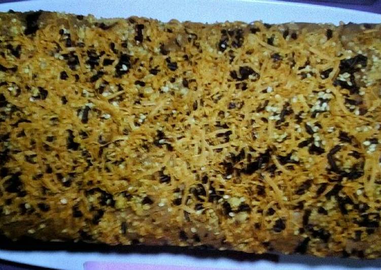 Resep Bolu Kacang Keju Wijen kering, Enak