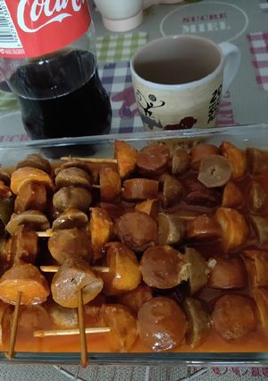Foto resep Baso sosis saus pedas