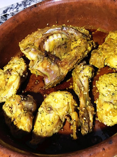 Una foto de Conejo al horno