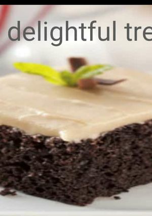 A picture of Mayonnaise chocolate cake.