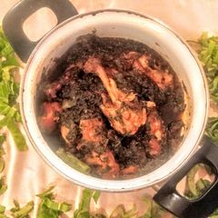 A picture of Chicken Palak.