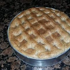 A picture of Bombay macroon cake.