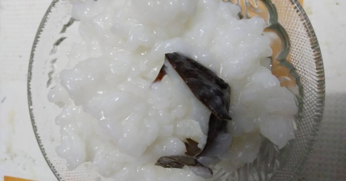 Resep 5 30 7 Bubur Beras Santan Gurih Oleh Elis Khatizah Cookpad