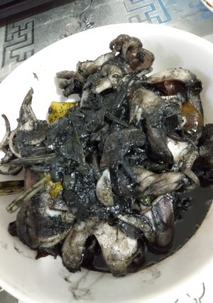 Foto resep Sotong Tinta Hitam 🐙🐙