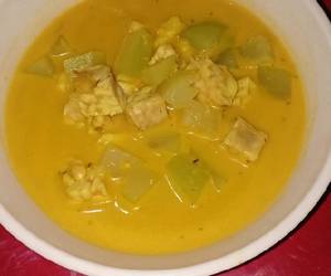 Cara Memasak Cepat Lodeh labu siem dan tempe Sedap