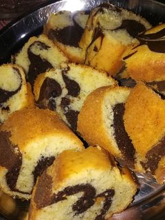 صورة لوصفة ماربل كيك 🍫🍶🍫