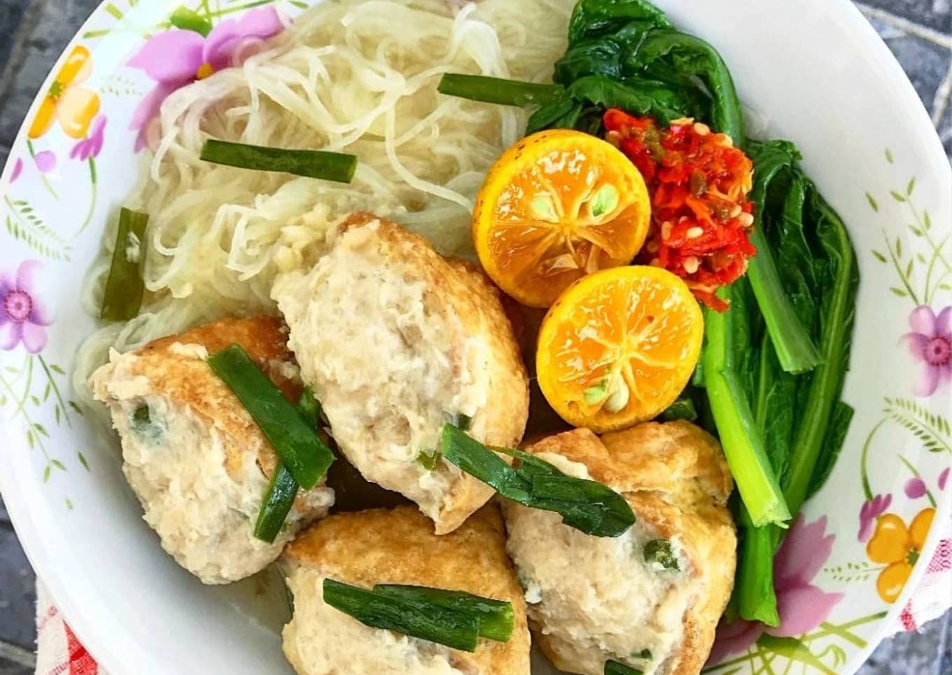 Tahu Bakso Ayam Kuah