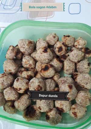 Foto resep Bola sagon #debm #keto