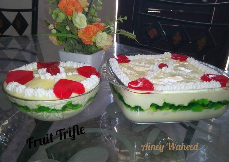 Step-by-Step Guide to Prepare Perfect Fruit Trifle Yummmyyy Dessert