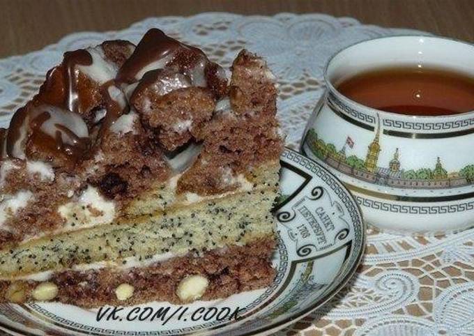 Домашний торт «Анечка». Пошаговый рецепт с фото от телеведущей Екатерины Тишкевич