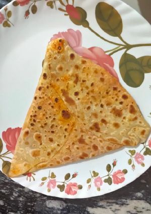 A picture of Momo Paratha.