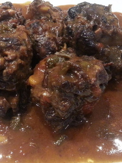 Una foto de Rabo de ternera al vino tinto