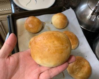 The New Way Making Recipe Hokkaido Milk Buns Delicious Simple