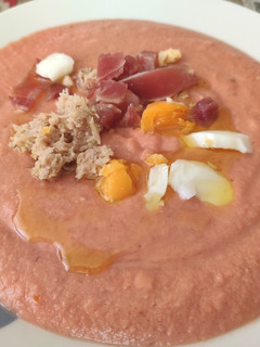 Una foto de Salmorejo