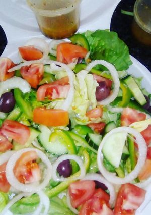 A picture of Greek Salad.