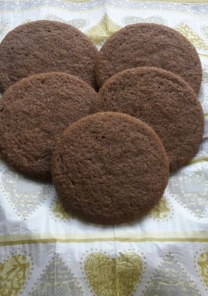 A picture of Ginger cookies #cookiecontest.