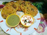 Healthy tasty veg semolina masala chilla