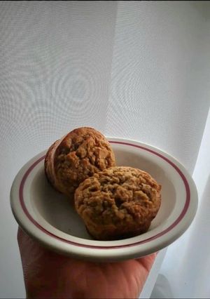 Una foto de Muffins de manzana, banana y chía 🍌🍎