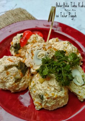 Foto resep Bola-Bola Tahu Kukus Isi Telur Puyuh