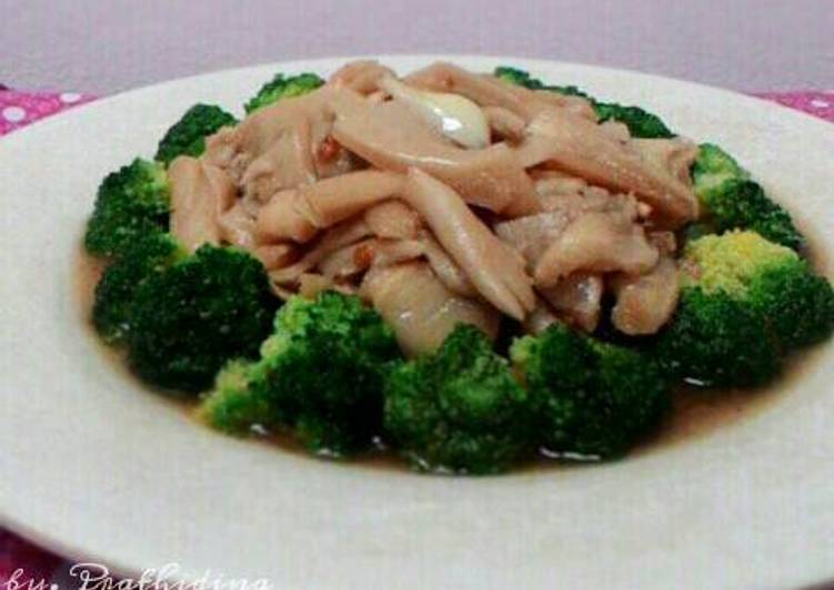Cara Gampang Menyiapkan Brokoli Jamur Saus Tiram #BantuMantenBaru Anti Gagal