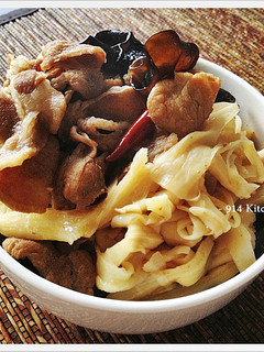 筍絲黑木耳燒肉片 的食譜成品照片