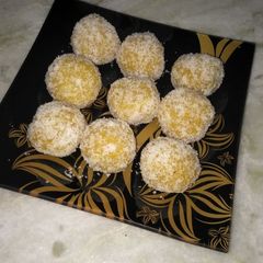 A picture of Mango ladoo.