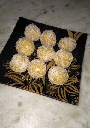 A picture of Mango ladoo.