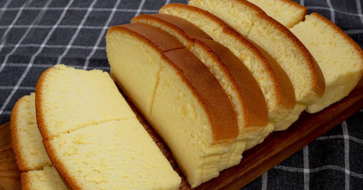 Taiwanese Cream Cheese Castella Cake