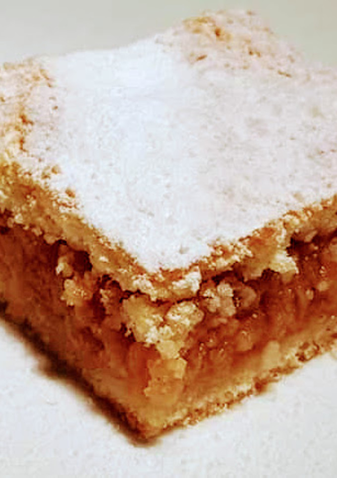 Gluténmentes almás pite/Annipanni linzer lisztből/ recept fotója