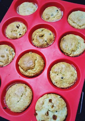 A picture of Vanilla muffins.