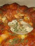 Pepperoni tear and share bread