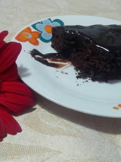 Una foto de Torta negra maluca