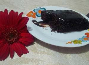 Una foto de Torta negra maluca
