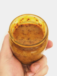 Una foto de Salsa de miel y mostaza