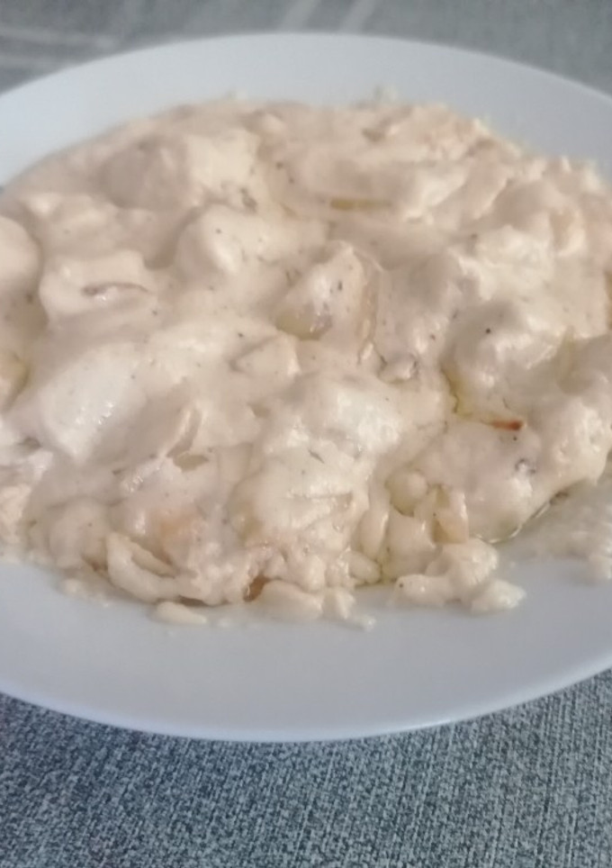 Una foto de Pollo con queso