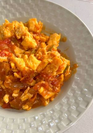Foto resep Tomato Egg Stir Fry (西红柿炒蛋)