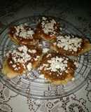 Tlayoyos de arvejas / tlacoyos de chícharo dorado (amarillo)