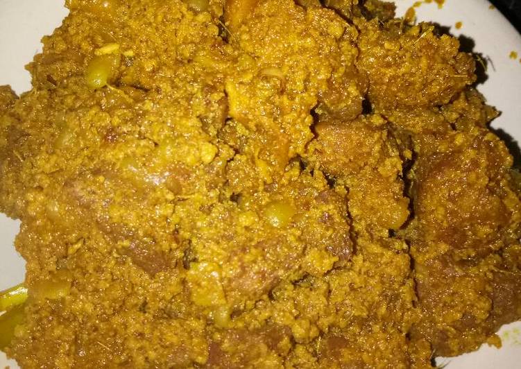 Semur daging telur *empuk